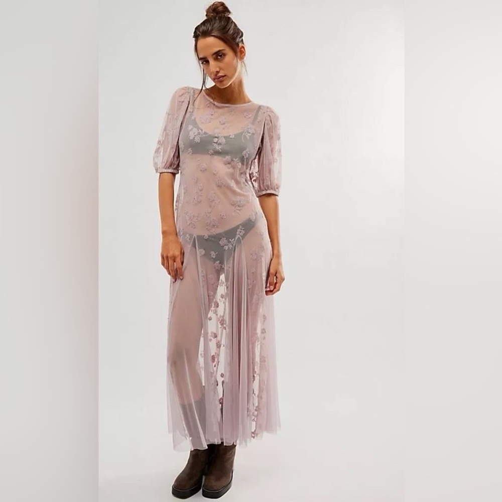 NWT Free People Viola Midi Dress